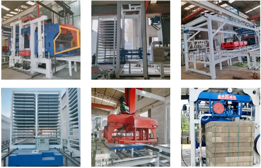 Curing System, Auto Cubing & Packing System