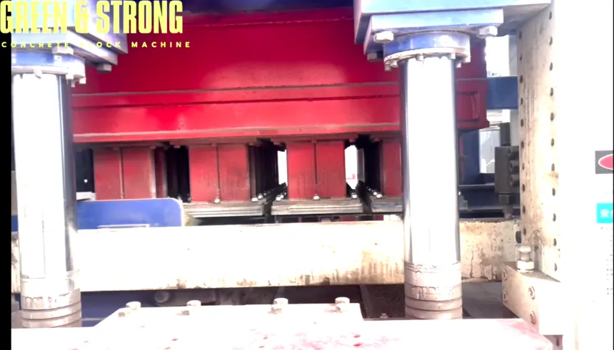 Full Automatic Concrete Block Production Line.